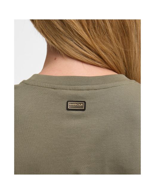 Barbour Green Uma Mini Dress