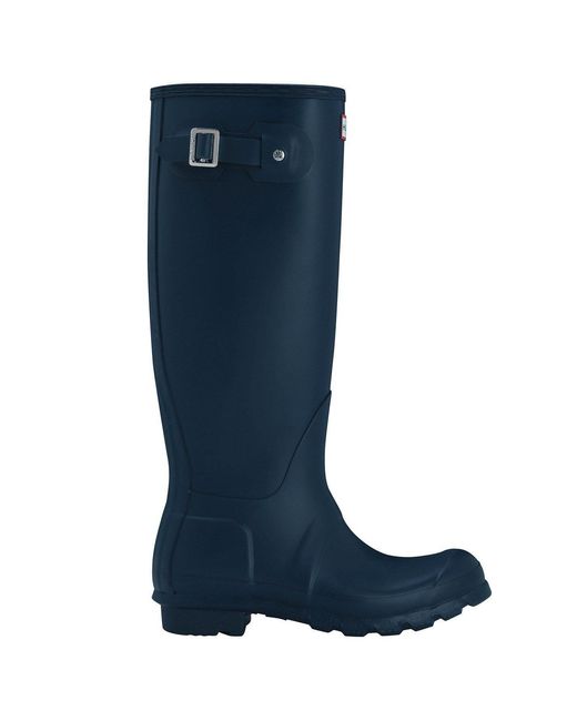 Hunter Blue Original Tall Wellies
