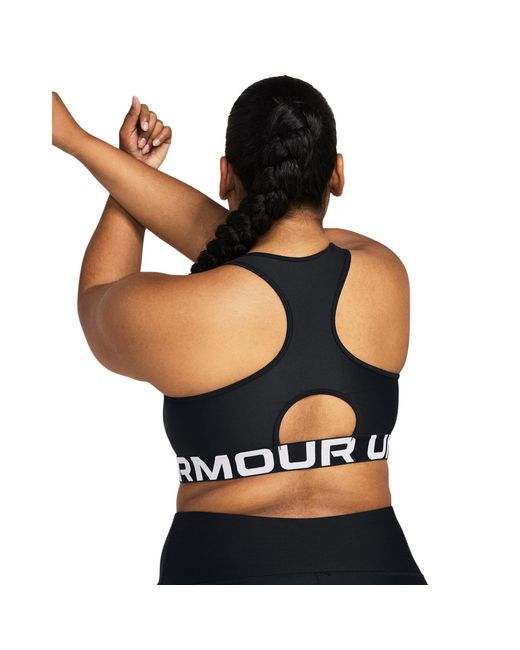 Under Armour Black Heatgear Authentics Medium Support Sports Bra