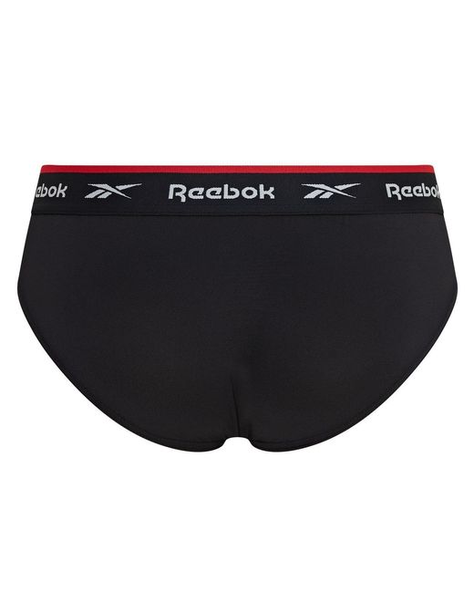 Reebok Black 3 Pack Performance Briefs for men