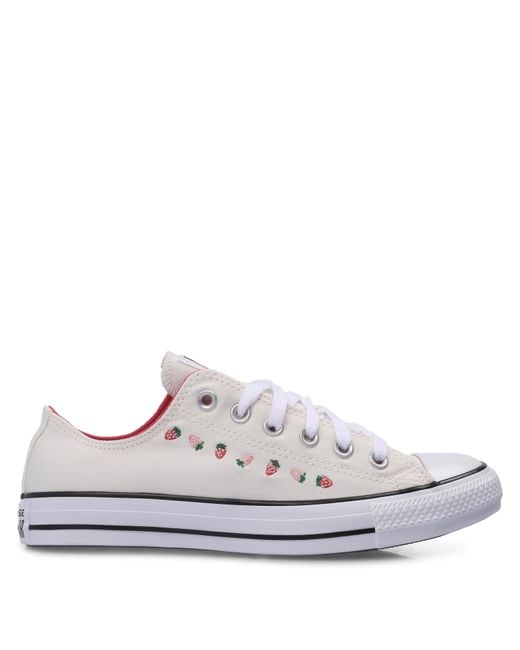 Converse White Chuck Taylor All Star Low-Top Trainers