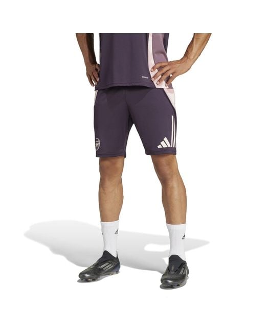 Adidas Blue Arsenal Training Shorts 2024 2025 Adults for men