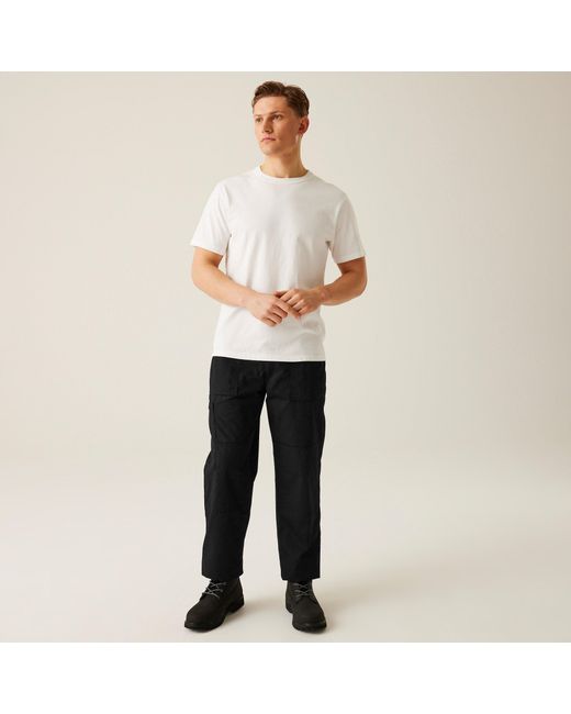 Regatta Black Lined Action Trousers for men