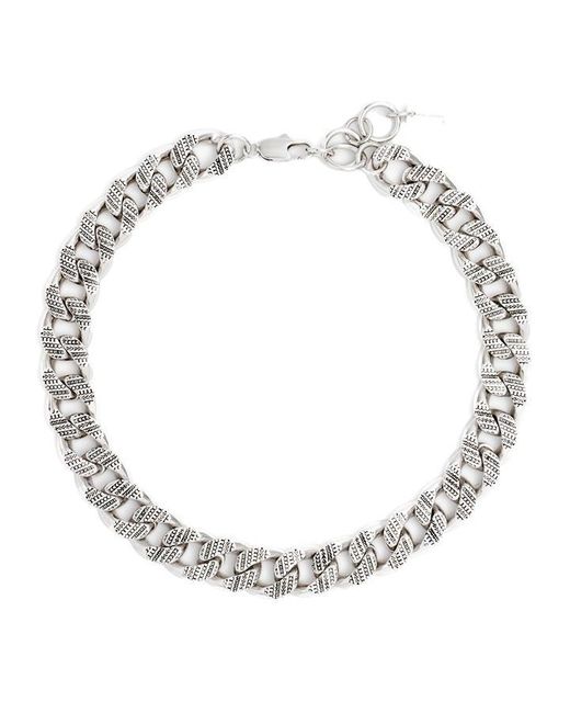 Marc Jacobs Metallic Monogram Chain-link Necklace