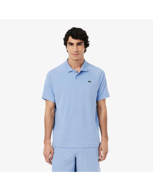 Lacoste Blue Short Sleeve Performance Polo Shirt for men