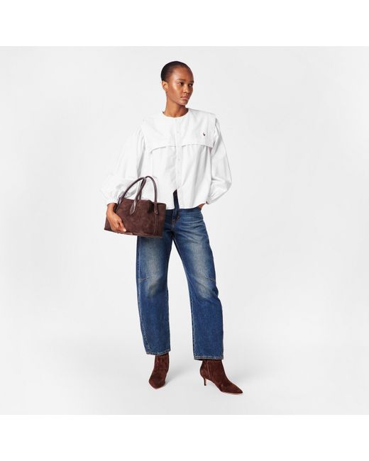 Polo Ralph Lauren White Cotton Long Sleeve Plain Shirt