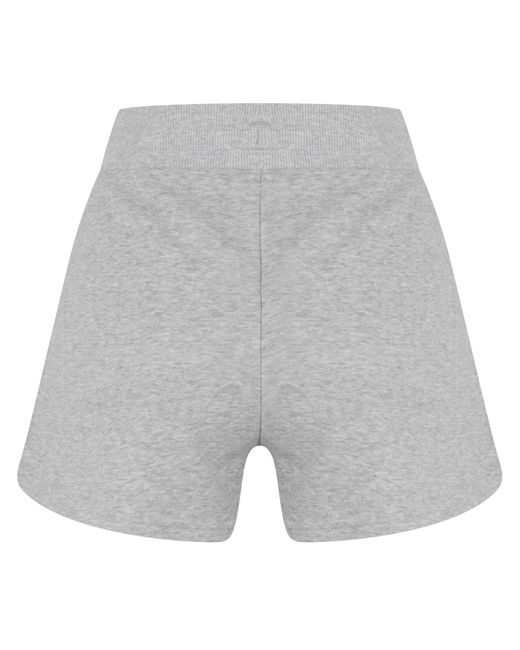 PUMA Gray Fleece Jogger Shorts