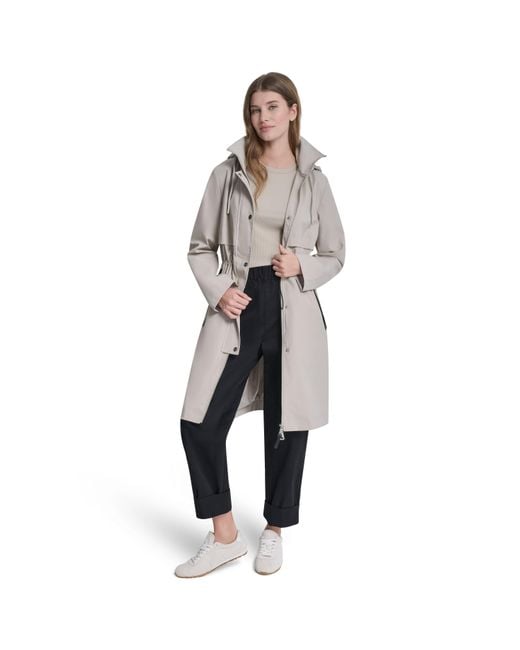 DKNY Black Rain Anorak Jacket