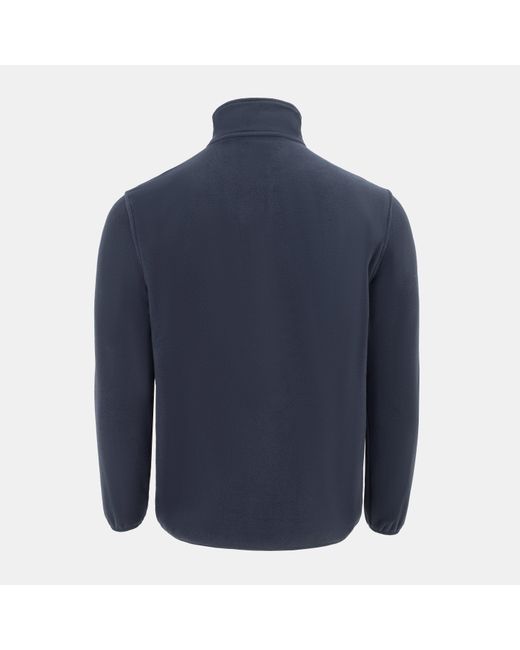 Donnay Blue Quarter Zip Fleece Jacket for men