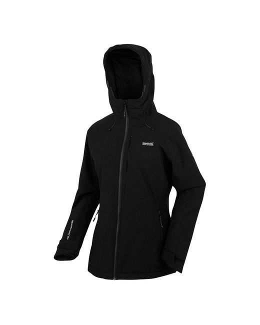 Regatta Black Highton Stretch Waterproof Insulated Jacket