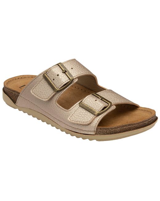 Lotus Shoes Brown Rome Flat Sandal