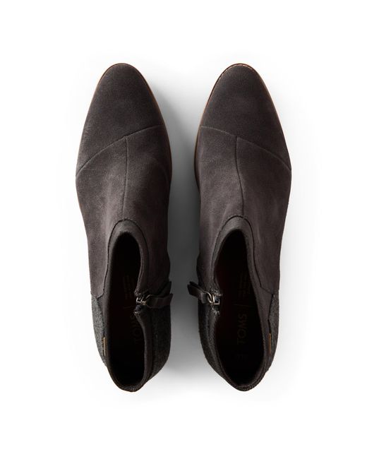 TOMS Black Boot Ladies
