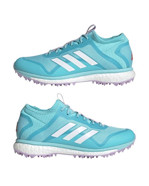 Adidas Blue Fabela X Empower Astro Hockey Shoes