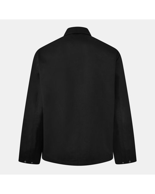 Jack Wills Black Shire Utility Overshirt for men