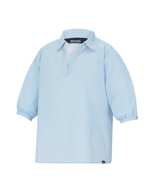 Regatta Blue Nofino Lightweight Shirt