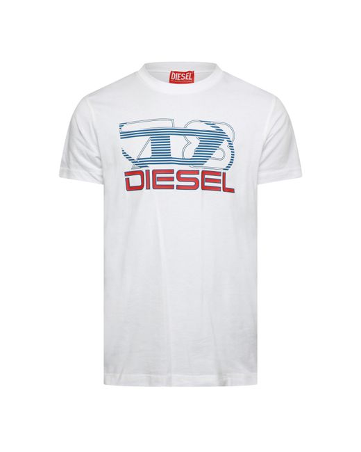 DIESEL White T Diegor K74 T-Shirt for men
