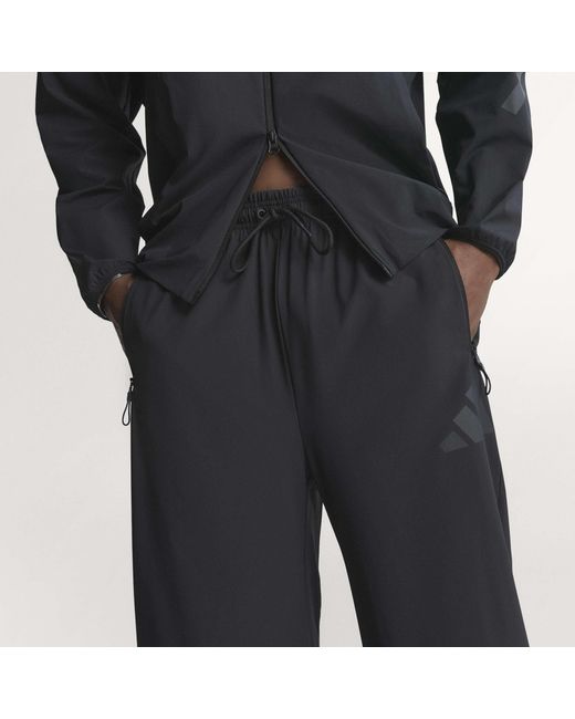 Adidas Black Z.N.E. Woven Joggers for men