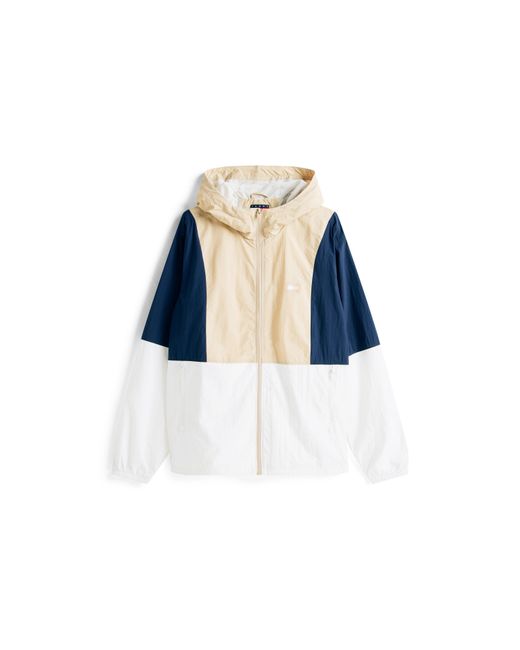 Tommy Hilfiger Blue Chicago Hooded Long Sleeve Windbreaker for men