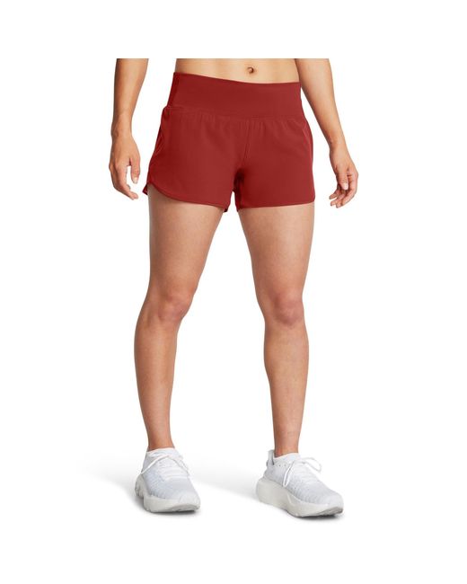 Under Armour Red Launch Pro Performance Running Shorts