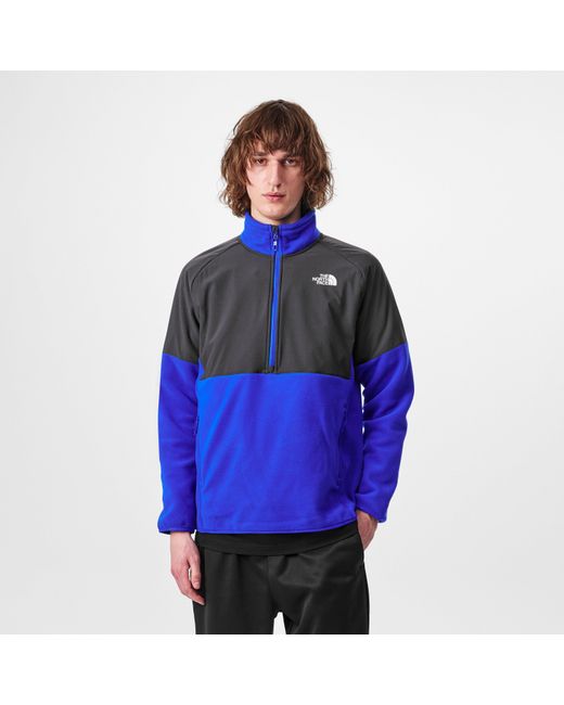 The North Face Blue Glacier Short Puffer Jacket for men