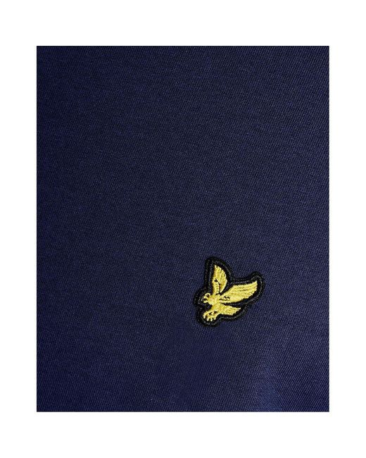 Lyle & Scott Blue Lyle & Scott Small Eagle T-Shirt for men
