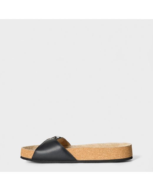 Balenciaga Brown Flat Sandals