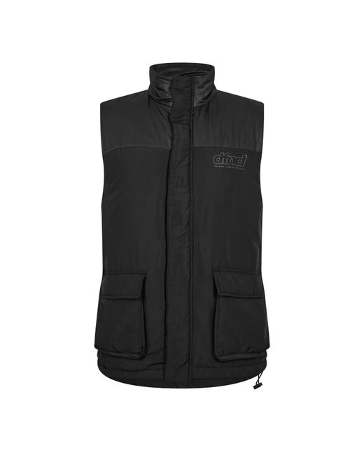 DFND London Black Lightweight Gilet for men