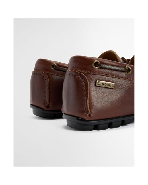 Barbour Brown Courage Driving Shoes for men