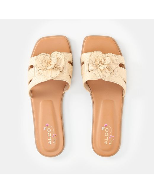 ALDO Natural Seaflower Pool Sliders