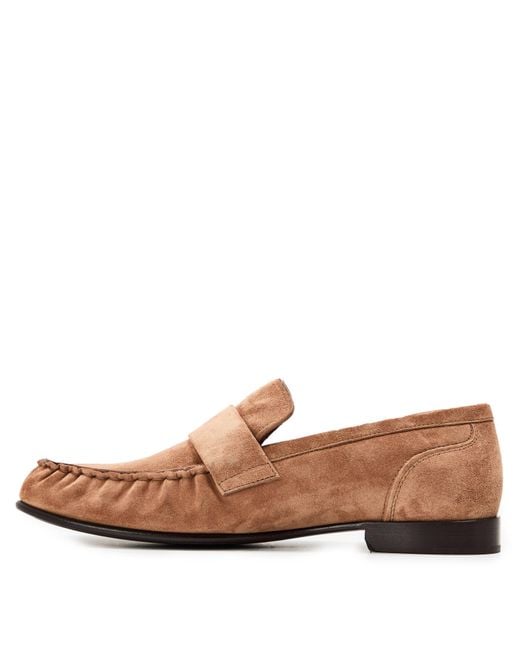 Jimmy Choo Brown Ellis Loafers