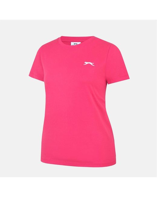 Slazenger 1881 Pink Crew Neck Tee