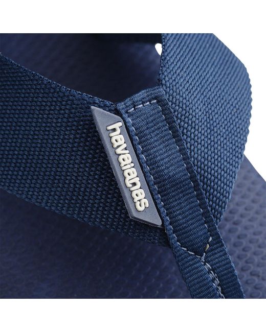 Havaianas Blue Urban Basic Rubber Sole Flip Flops for men