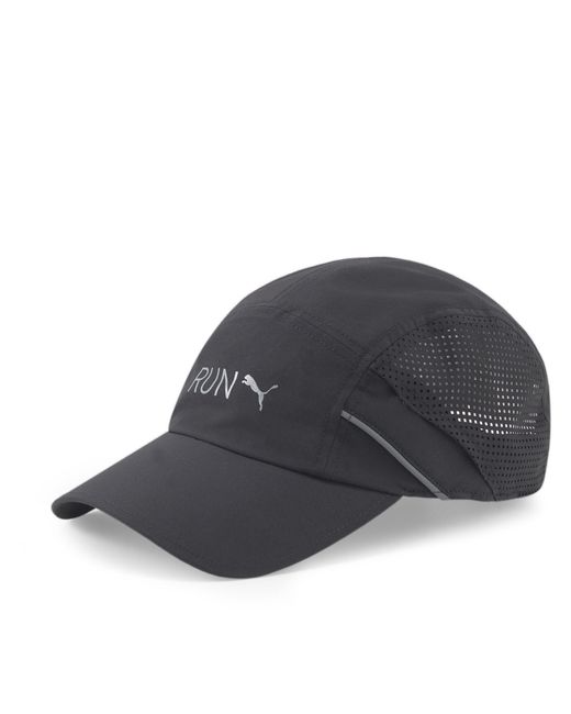 PUMA Black Lightweight Running Cap