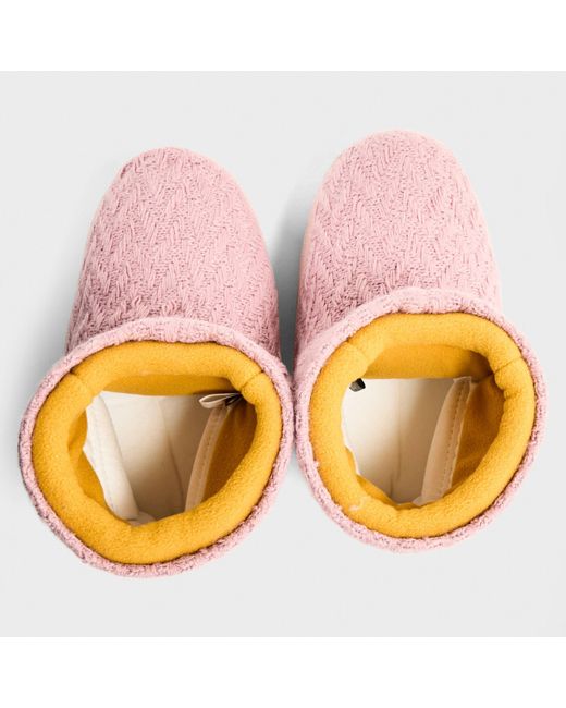 Moon Boot Pink Nolace Snow Boots