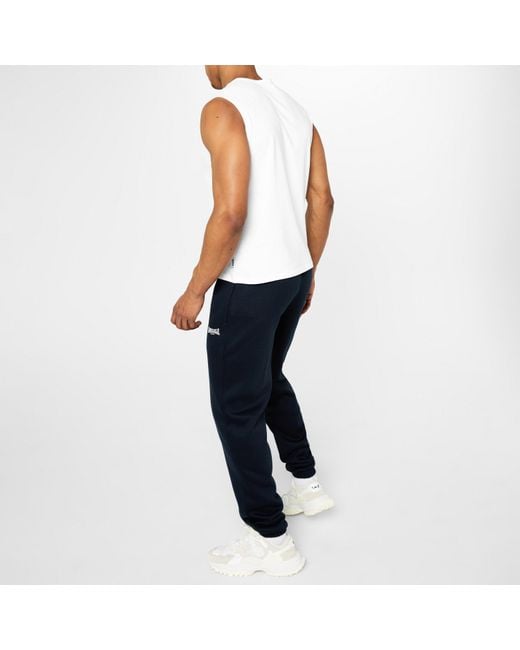Lonsdale White Sleeveless T-Shirt for men
