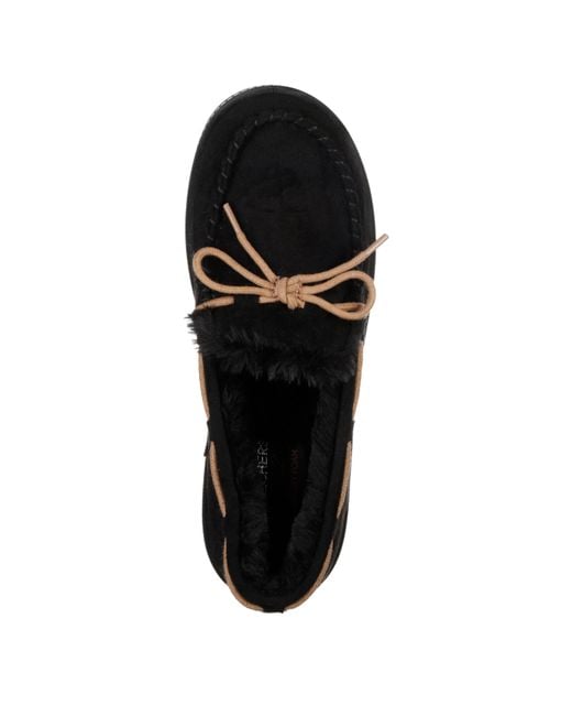 Skechers Black Cozy Campf Slippers