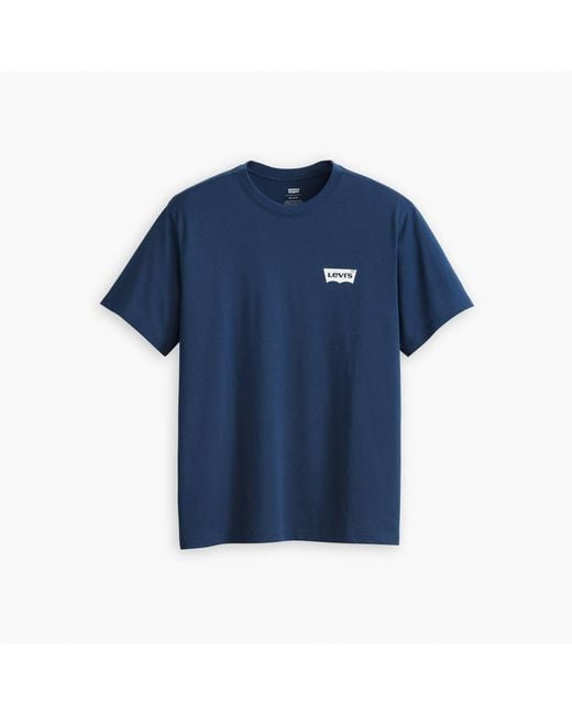 Levi's Blue Ss Relaxed Fit Tee T-shirt for men