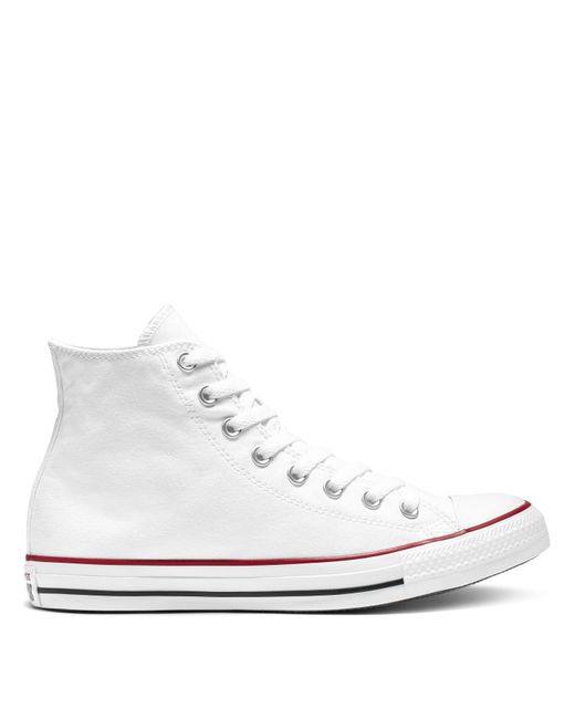 Converse White Converse Converse Chuck Taylor All Star Hi Trainers for men