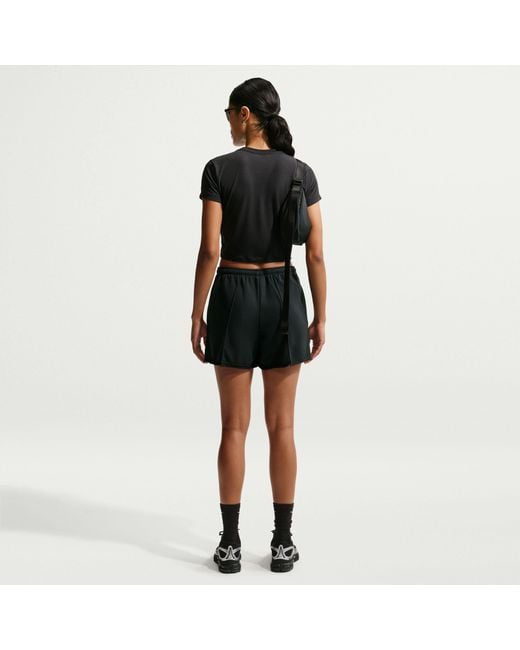 Nike Black Chill Knit Crop