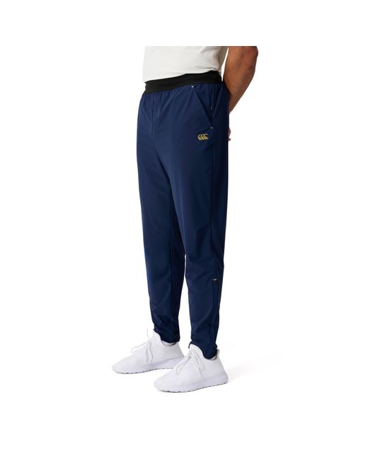 Canterbury Blue Performance Tracksuit Bottoms for men