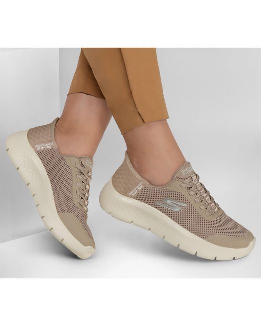 Skechers Gray Slip-Ins: Go Walk Flex