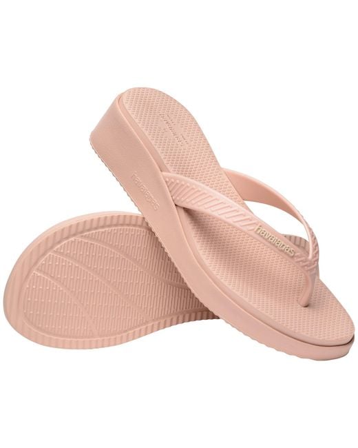 Havaianas Pink High Platform