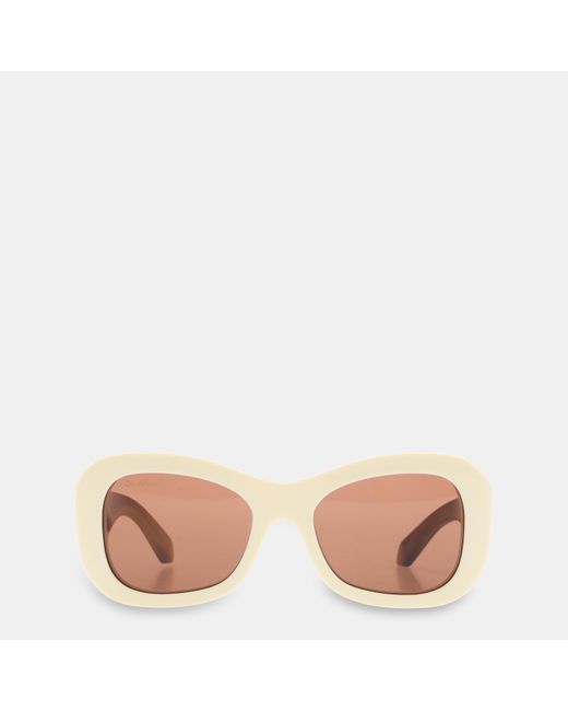 Off-White c/o Virgil Abloh Pink Pablo S Square Sunglasses