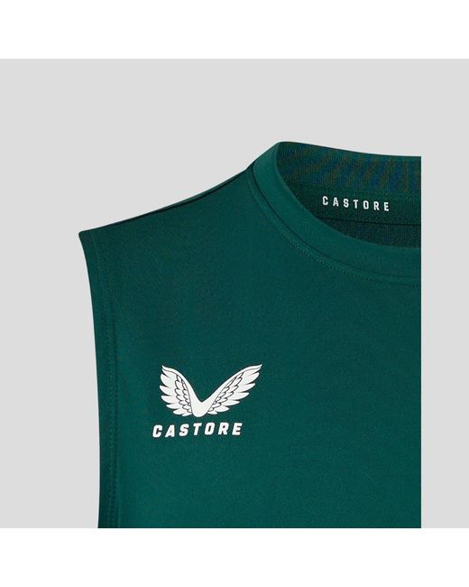 Castore Green Strappy Muscle Vest for men