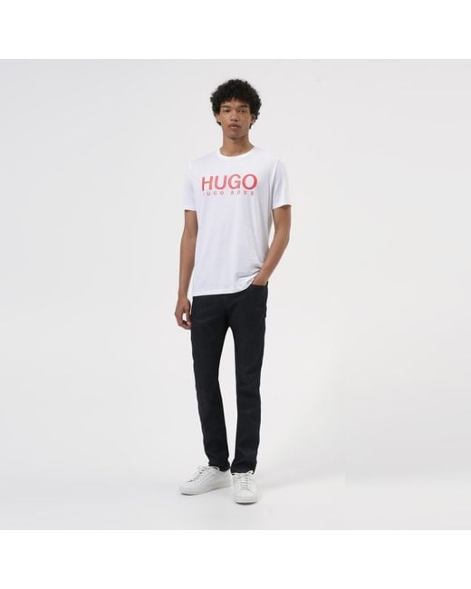 HUGO White Futurism Tenn Lt Low-Top Trainers for men