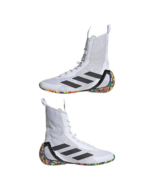 Adidas Blue Adults Speedex Ultra Boxing Boots