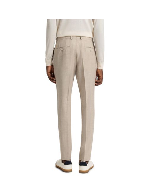 Boss Natural Double Breasted Slim-Fit Suit for men