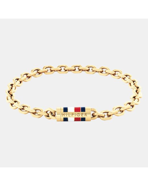 Tommy Hilfiger Metallic Chain Bracelet for men