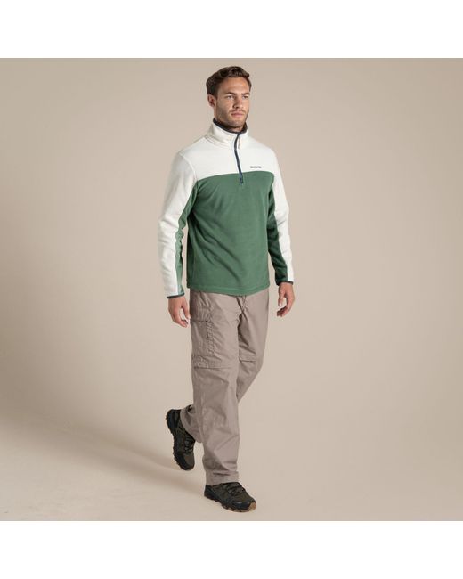 Craghoppers Gray Kiwi Convertible Water-Repellent Trousers for men