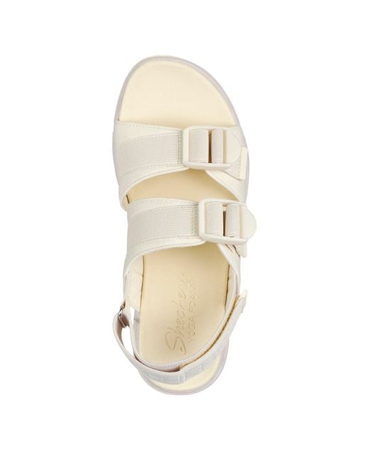 Skechers Metallic Flat Sandals